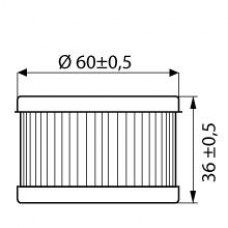 Oljefilter Ison137