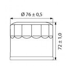 Oljefilter Ison163